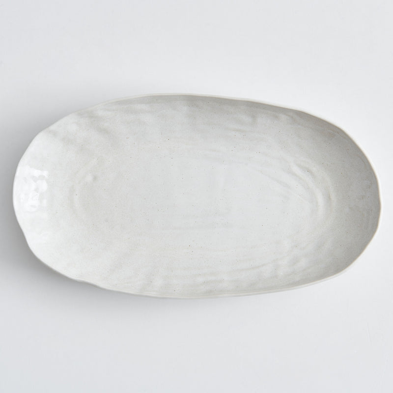 MEZOLIT Platou servire, porțelan, L.34cm