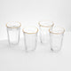CELEBRATION Set 4 pahare diverse băuturi, 450ml