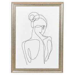 WOMAN BACK Tablou