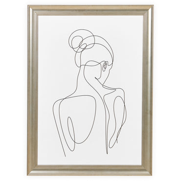 WOMAN BACK Tablou