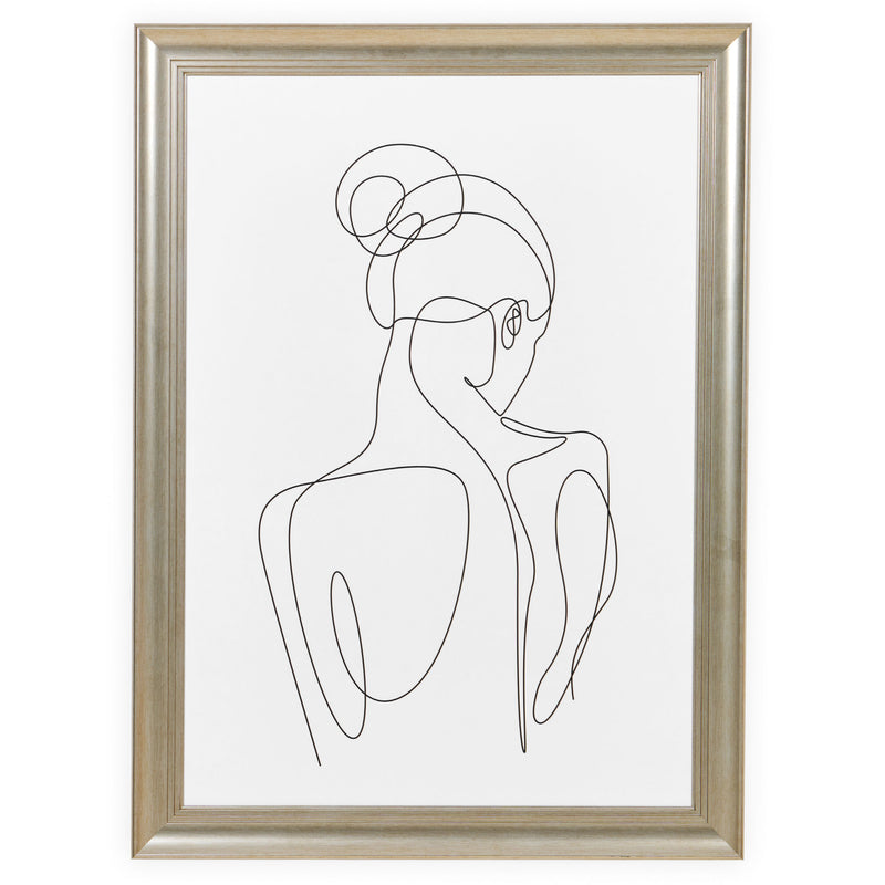 WOMAN BACK Tablou