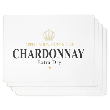 CHARDONNAY Set 4 suporturi farfurie