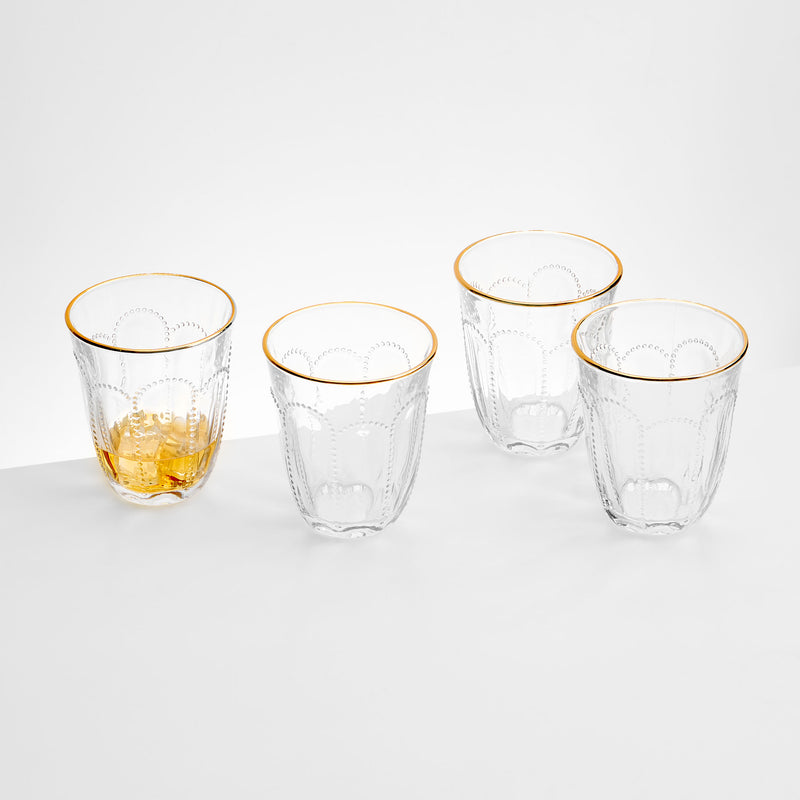 CELEBRATION Set 4 pahare whisky, 350ml