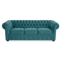 CHESTERFIELD Canapea 3 locuri, stofă