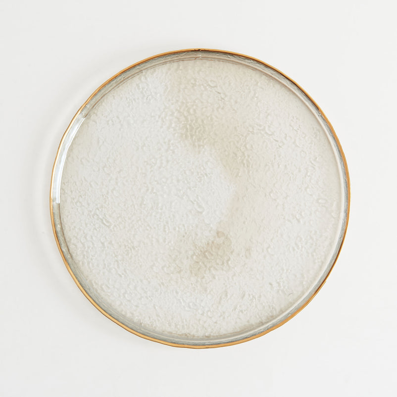 STEEP Platou, sticlă, D.28cm