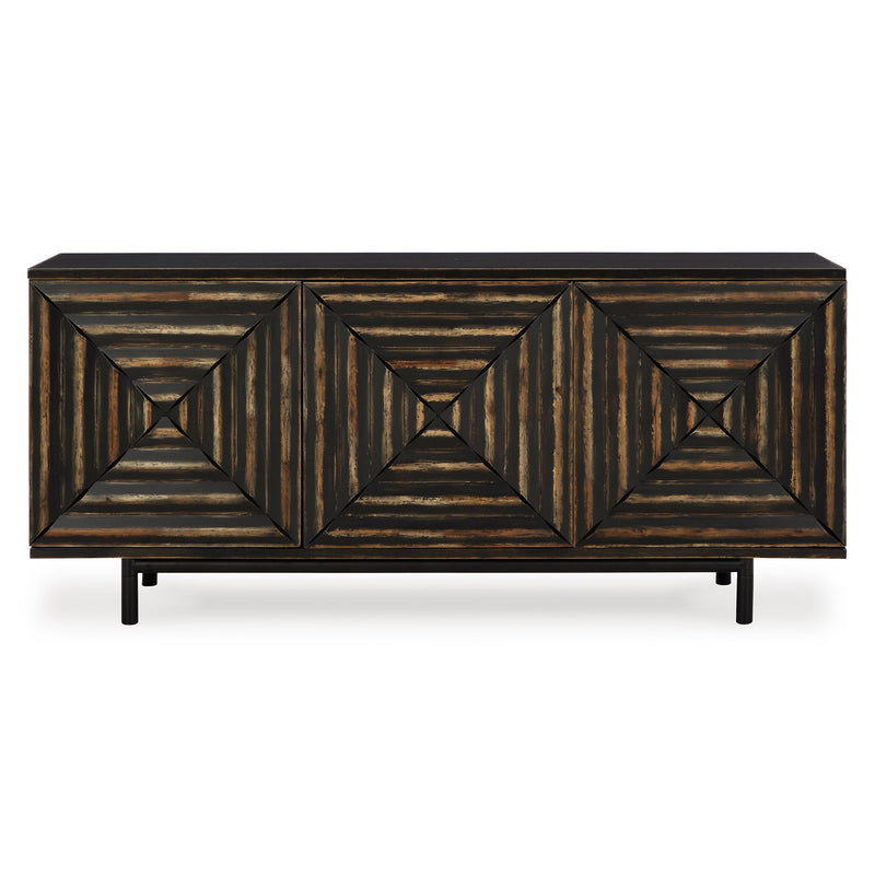 FAIR RIDGE Comodă accent, 3 uși