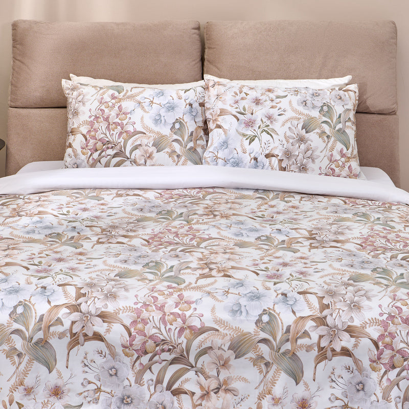 SUNLURIFLOR Set așternut 4 piese, 200x220cm