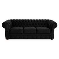 CHESTERFIELD Canapea 3 locuri, stofă
