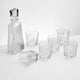 ROCKS Set decantor și 6 pahare whisky