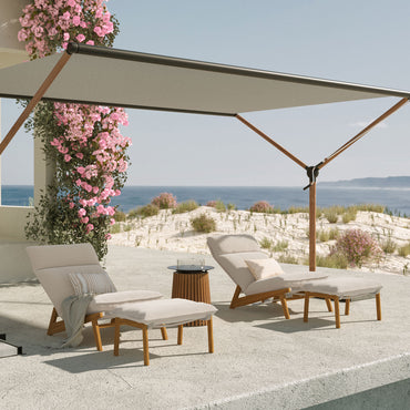 ODENSE Set 1 fotoliu și taburet, exterior