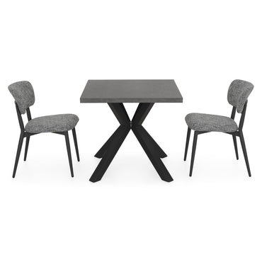 JAVA CERAMIC/NEXUS Set mobilier terasă/grădină, 2 scaune și masă