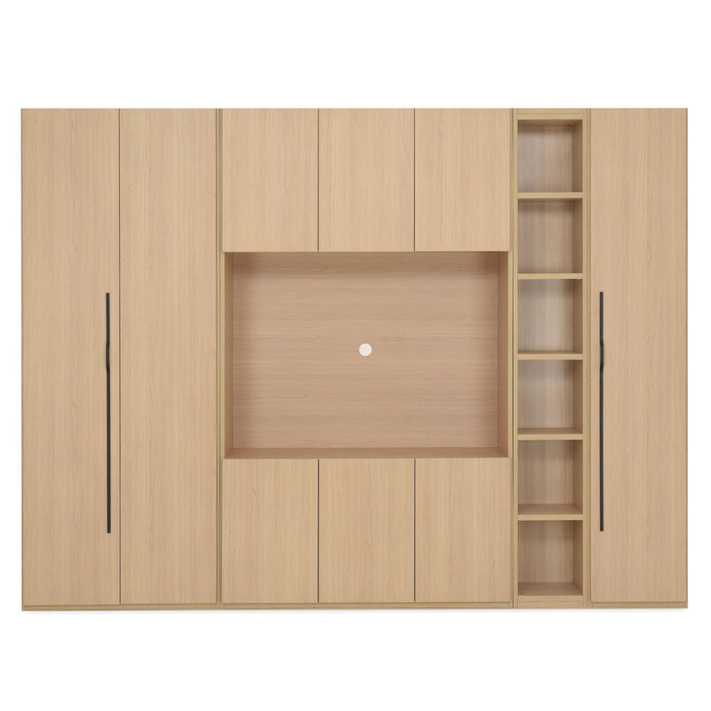 COMPACT Dressing 9 uși, spațiu TV