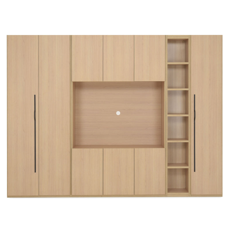 COMPACT Dressing 9 uși, spațiu TV