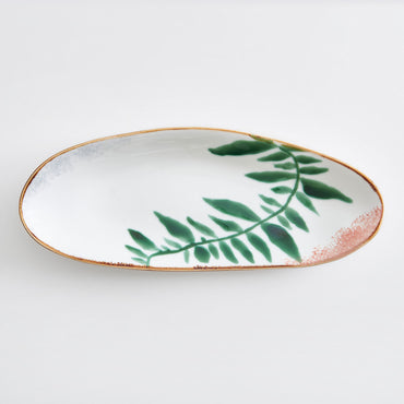 TROPICAL Platou servire, porțelan, L.38cm