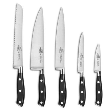 YSIS Set 5 cuțite și suport