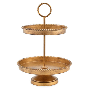 PESARO Platou supraetajat, metal, D.28cm