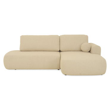 LAON Colțar extensibil, șezlong stânga/dreapta și ladă depozitare, stofă