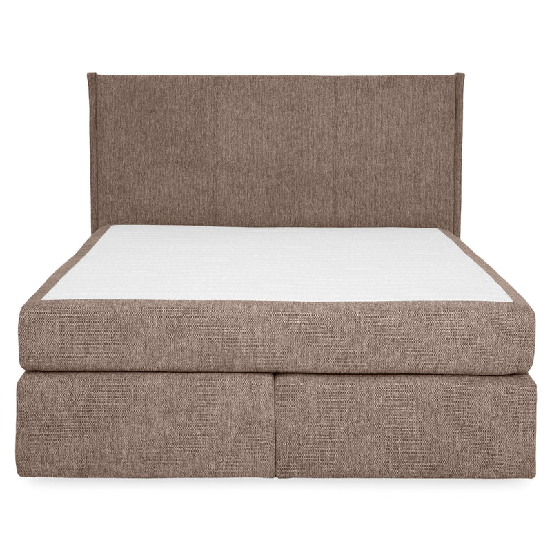 CARLINI Pat tapițat boxspring, 160x200cm, saltea inclusă