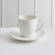 AMOUR Ceșcuță cu farfurioară, porțelan, 210ml