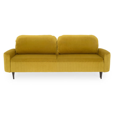 AKARA Canapea extensibilă, 3 locuri, stofă