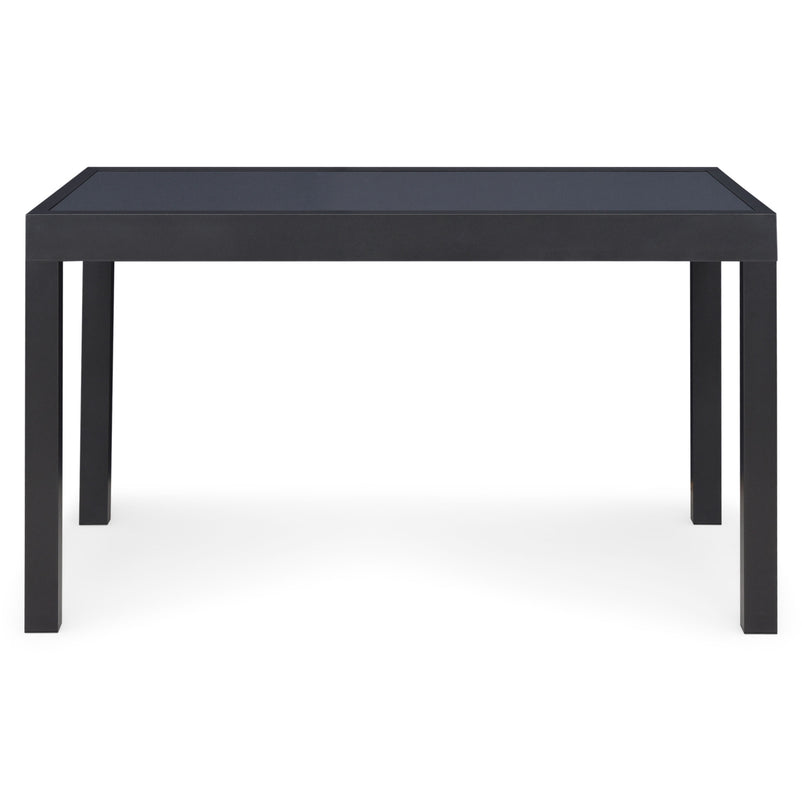 LUCCA Set mobilier terasă/grădină, 6 scaune și masă extensibilă