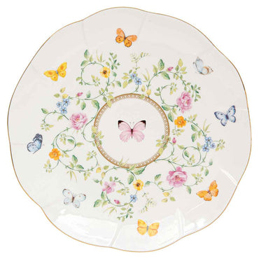 DANCING BUTTERFLIES Farfurie aperitiv, porțelan, D20.5cm