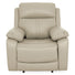 HUDSON Fotoliu, recliner manual, piele naturală
