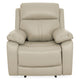 HUDSON Fotoliu, recliner manual, piele naturală