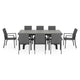 TUSCANY/SULTAN Set mobilier terasă/grădină, 8 scaune și masă extensibilă