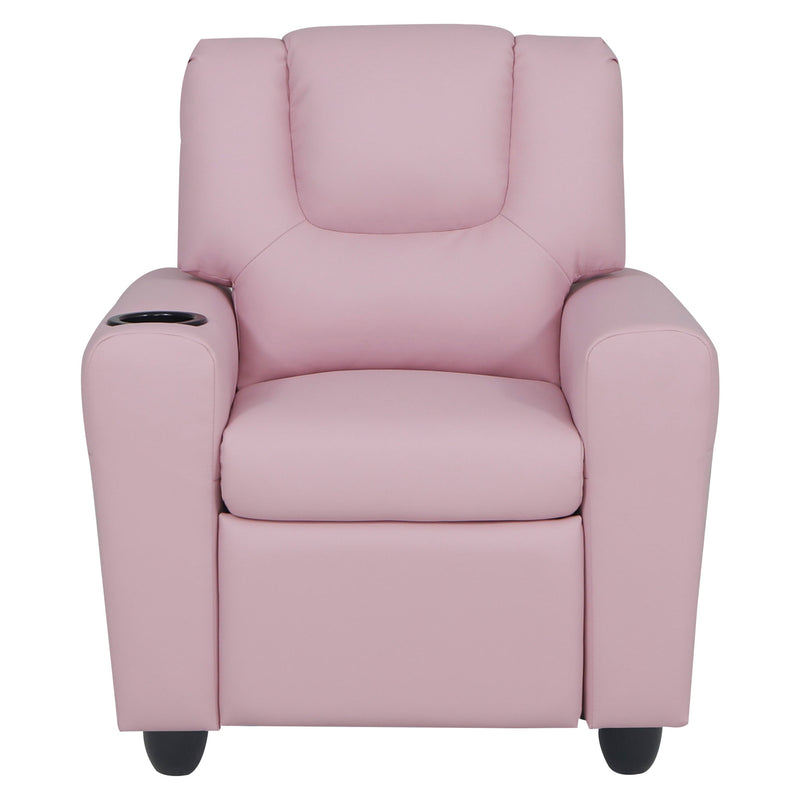 LOVELY ONE Fotoliu copii, imitație piele