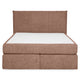 CARLINI Pat tapițat boxspring, 160x200cm, saltea inclusă