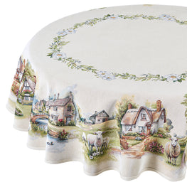 TINY HOUSES Față de masă, D.165cm