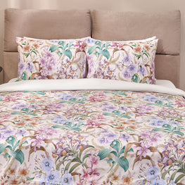 SUNLURIFLOR Set așternut 4 piese, 200x220cm