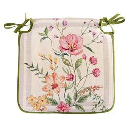 FLORISE GREEN Pernă scaun, 40x40cm