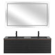 EDEN/RADIANCE Set mobilier baie, mască lavoar, lavoar, oglindă LED