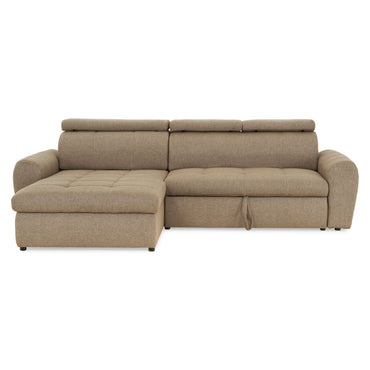 ELLA Colțar extensibil, șezlong interschimbil, ladă inclusă