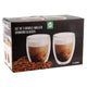 BARISTA Set 2 pahare, sticlă, 320ml
