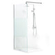 LIBERTY Sistem duș, 96x200 cm, sticlă, sablat cu dunga decorativa