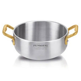 ACADEMY CLASS Cratiță cu mânere, aluminiu, D.14cm