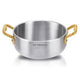 ACADEMY CLASS Cratiță cu mânere, aluminiu, D.14cm