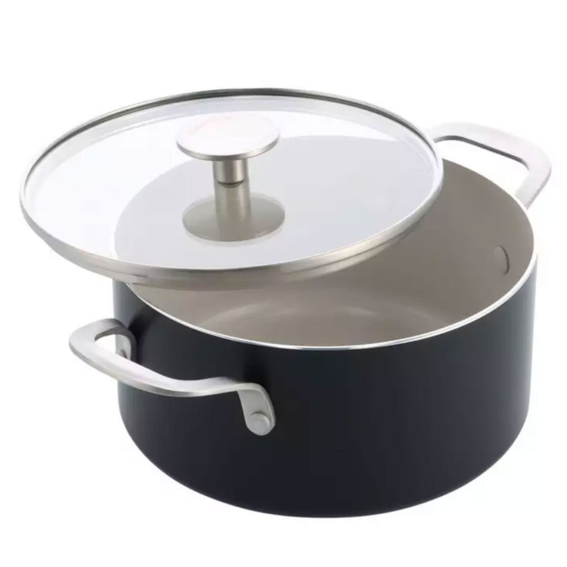 KITCHEN AID Oală cu capac, aluminiu, D.20cm