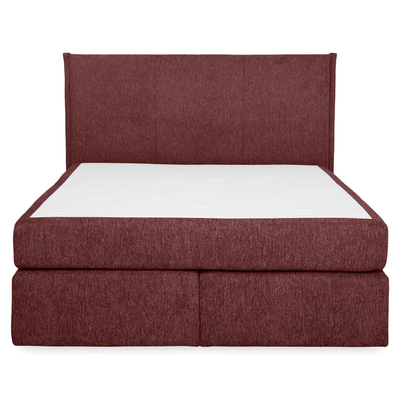 CARLINI Pat tapițat boxspring, 160x200cm, saltea inclusă