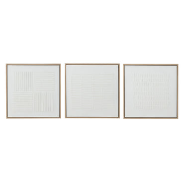 WHITE CANVAS Set 3 tablouri
