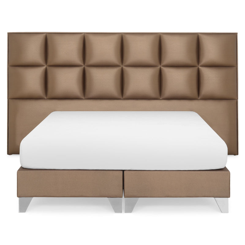 MAGNUM Pat tapițat, 160x200cm, somieră inclusă - Articol resigilat