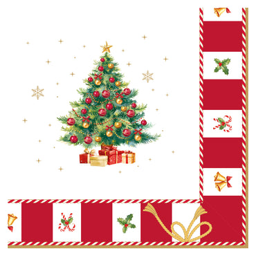 CHRISTMAS TALE Set 20 șervețele masă