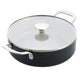 KITCHEN AID Cratiță cu capac, aluminiu, D.24cm