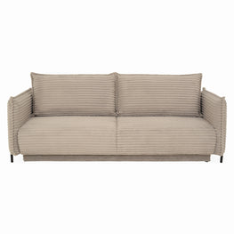 MOODY Canapea extensibilă, 3 locuri, stofă