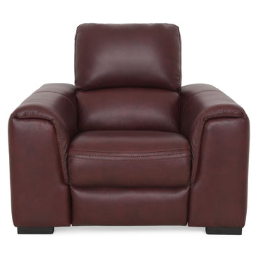 LISMORE Fotoliu cu recliner electric, piele