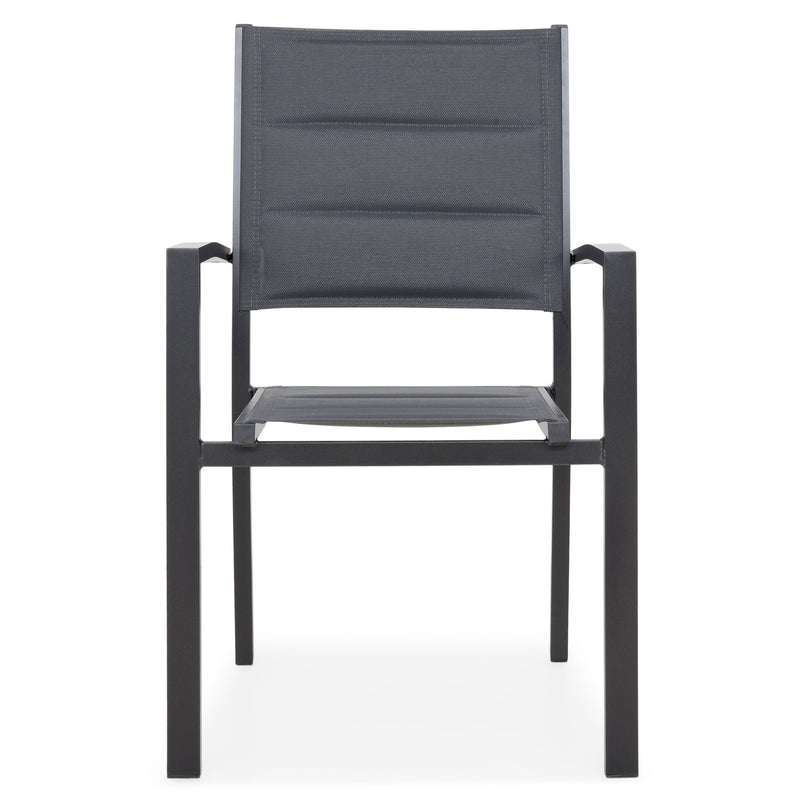 LUCCA Set mobilier terasă/grădină, 6 scaune și masă extensibilă