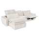 NEW JERSEY Colțar cu șezlong electric stânga/dreapta, 1 recliner electric, mecanism tetieră, USB, stofă